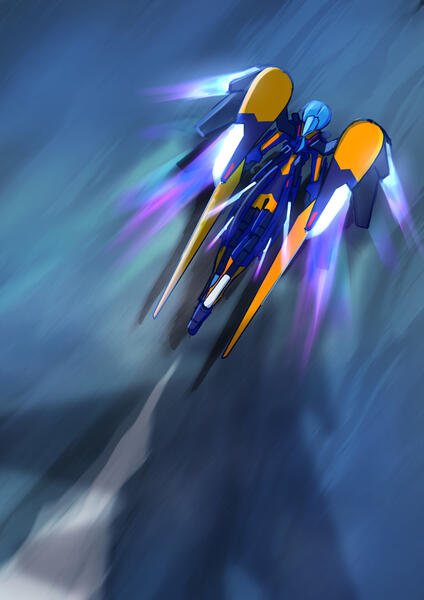 Original - Sparrowsuit in flight Original - Sparrowsuit in flight